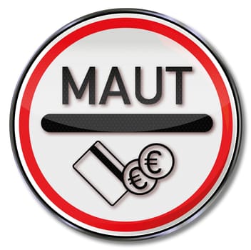 Traffic sign toll