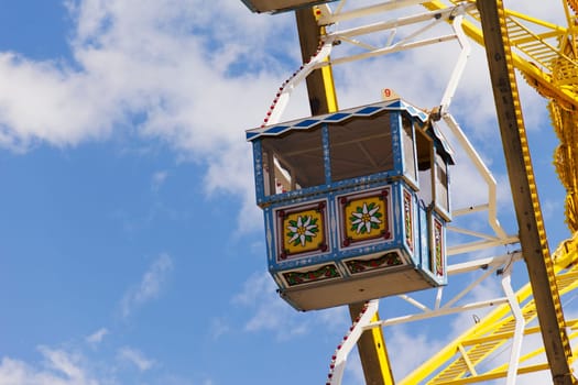 Ferris wheel in Munich on the Thereseiwiese