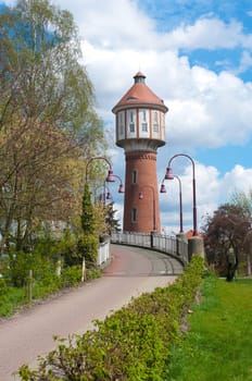 water tower in Lingen, Germany