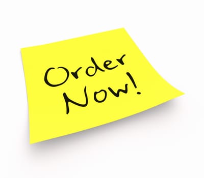 Notizzettel - Order Now!