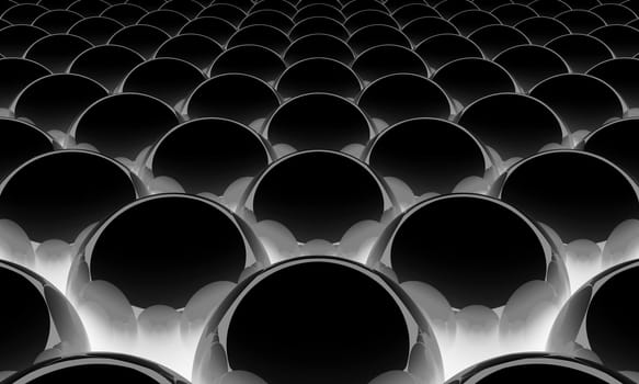 Multiball background black and white