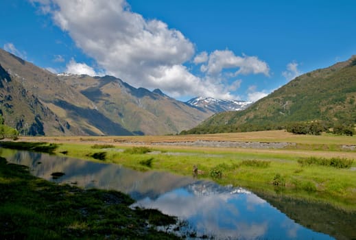 Matukituki Valley,New Zealand