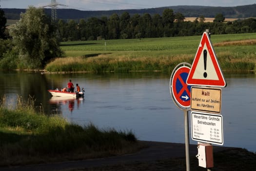 Weser ferry Grohnde