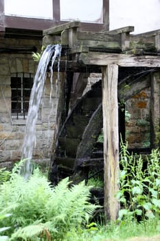 The mill wheel of the silver mill