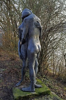 Sculpture The Lovers in Hamelin