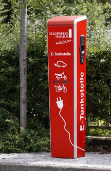 E-charging station in Hamelin