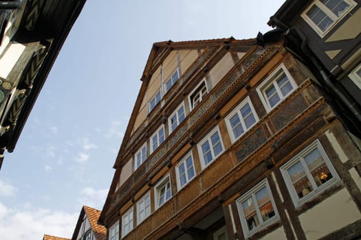Half-timbered house in Hamelin