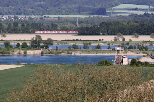 Quarry ponds near Tündern