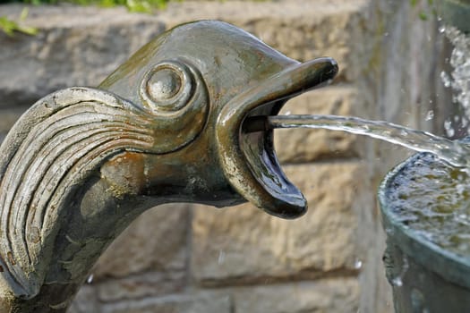 BHW fountain in Hamelin