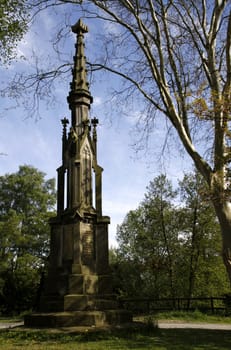 Engelbert Kämpfer Monument in Lemgo