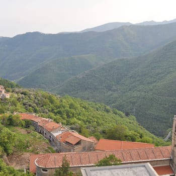 City of Castelvecchio di Rocca Barbena, Savona, Liguria, Italy