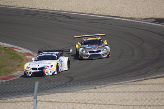Nurbergring, Germany - May 20, 2012: 24 Hours Endurance Motor Car Race