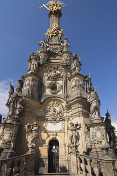 The Holy Trinity Column in Olomouc is a Baroque monument in the Czech Republic. The monument is enlisted into the UNESCO World Cultural Heritage.
