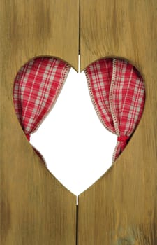 Wooden heart