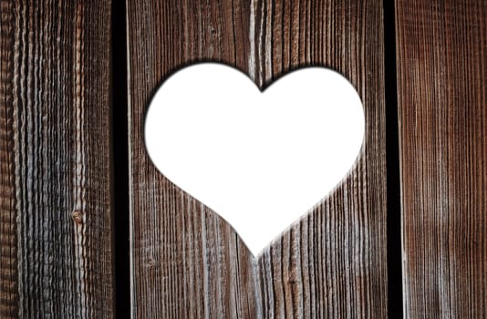 Wooden heart