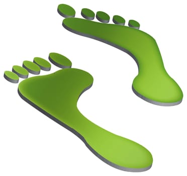 Symbolic representation of our green and sustainable future. - Symbolic representation of our green and hopefully sustainable future.