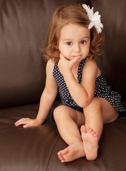 Two Year Old Sitting Down