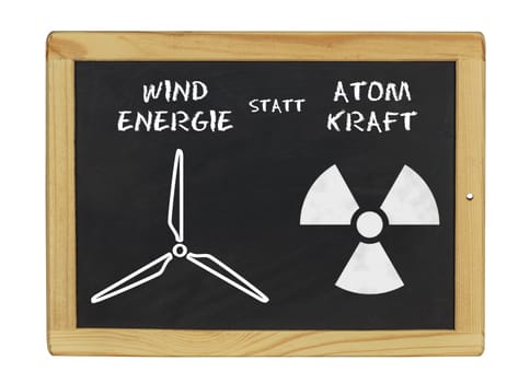 Wind energy instead of nuclear power