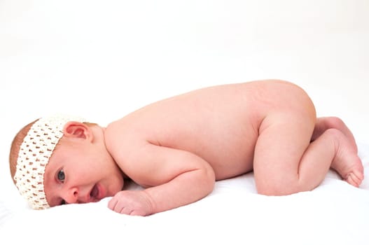 Portrait of One Month Old Baby
