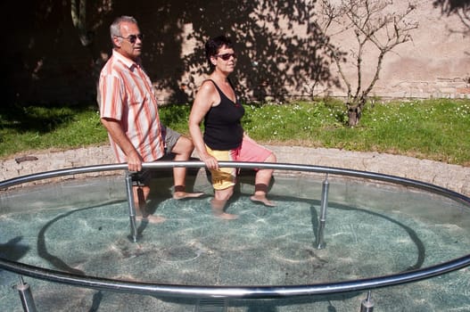 Kneipp treading water