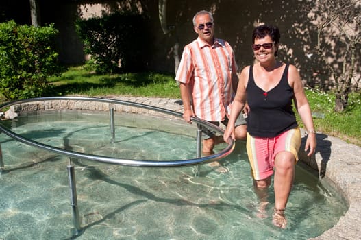 Kneipp treading water