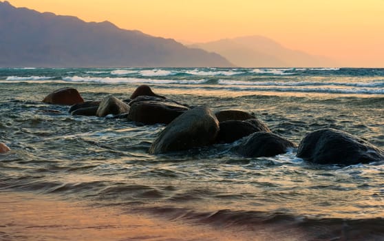 Dawn on the Red Sea