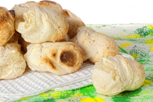 a yucca bread, the traditional Ecuatorian food