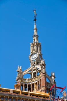 Hospital de la Santa Creu in Barcelona Spain