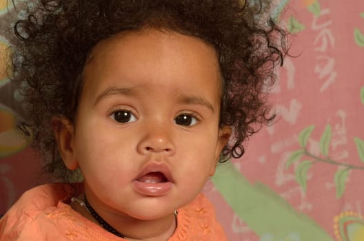 African child one year old