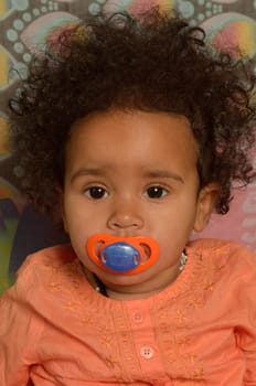 African child one year old