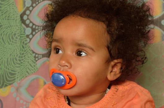 African child one year old