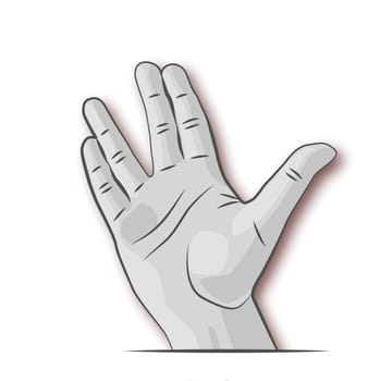 Hand and friendship