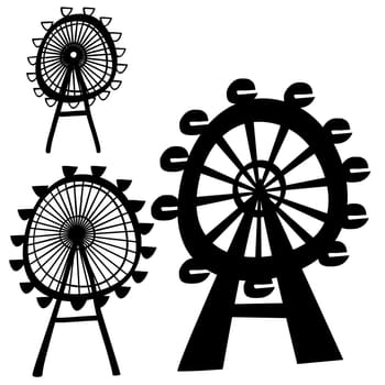 Illustration of the ferris wheel