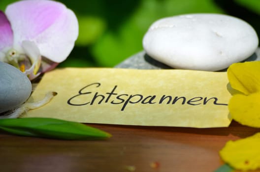 Wellness Spa Shield Stones