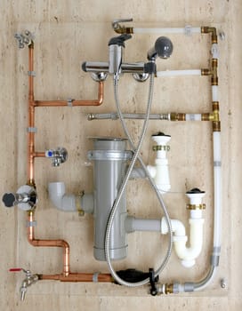 copper plumbing installation and polyethylene pvc diagram stoves valves drain