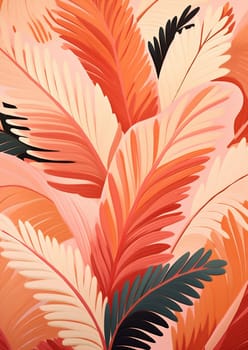 Nature summer palm design plant seamless illustration tropics wallpaper exotic background pattern leaves jungle texture floral print botanical