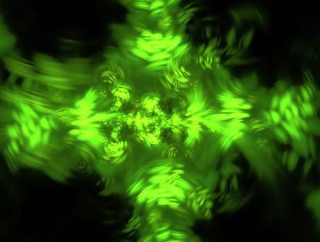 Imaginatory lush fractal texture image abstract background