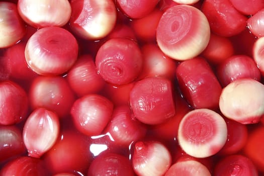 vinegar onion red spicy market food background