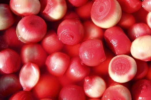 vinegar onion red spicy market food background