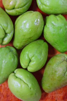chayote mango fruit squash mirliton vegetable