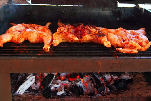 barbecue kitchen caribbean  tikinchic in Mayan Riviera
