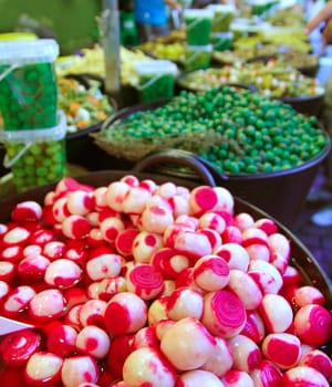 onion vinegar olives and pickles texture food market perspective