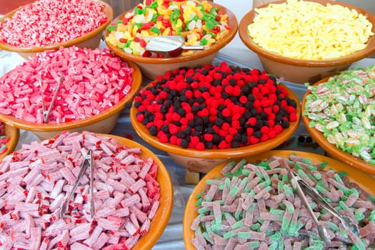 candy sweets colorful shop varied jelly sugared
