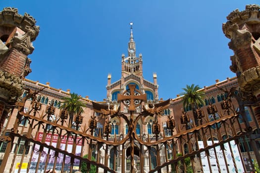Hospital de la Santa Creu in Barcelona Spain