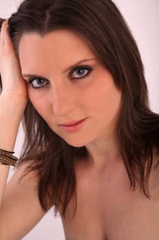 Portrait of a young woman