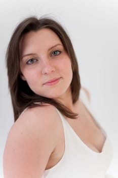 Portrait of a young woman