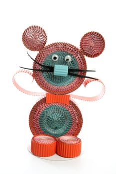 Carton funny carboard handmade bear