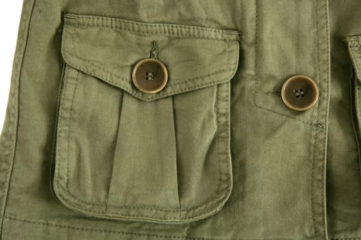 green jacket pocket militar inspired fashion trend detail