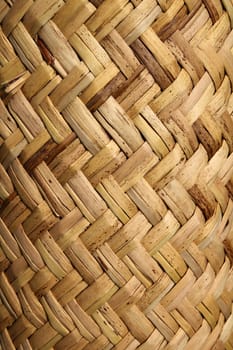 handcraft mexican cane basketry in vegetal texture
