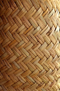 handcraft mexican cane basketry in vegetal texture